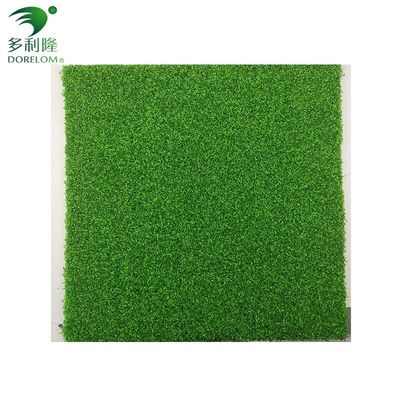Golf Poniendo Césped Artificial Verde con PP Net SPU Latéx y Polipropileno