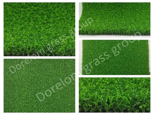 Golf Poniendo Césped Artificial Verde con PP Net SPU Latéx y Polipropileno