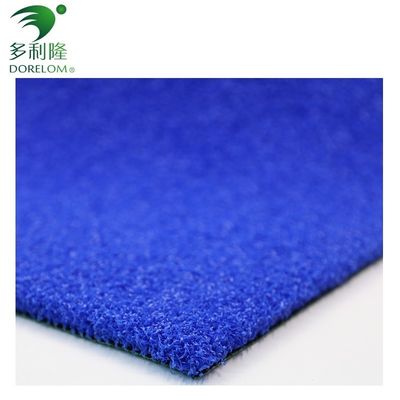 Densidad PE Color Azul Césped artificial al aire libre para cancha de tenis Césped de paleta a un precio asequible