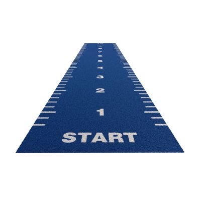 Alta densidad Logotipo personalizado Tamaño Accesorios de gimnasio PE Gimnasio Alfombra de suelo de hierba artificial para el deporte