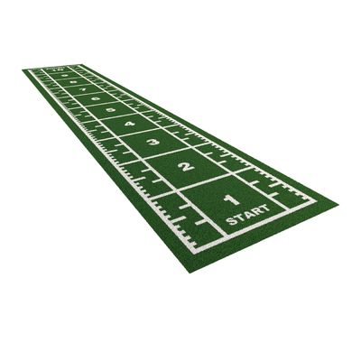 Piso de gimnasio de césped sintético de alta densidad certificado ISO9001 e ISO14001 para ejercicios físicos