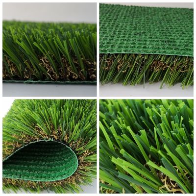 16800 puntadas/m2 Densidad Verde en forma de U Hierba sintética con alto Dtex y color verde
