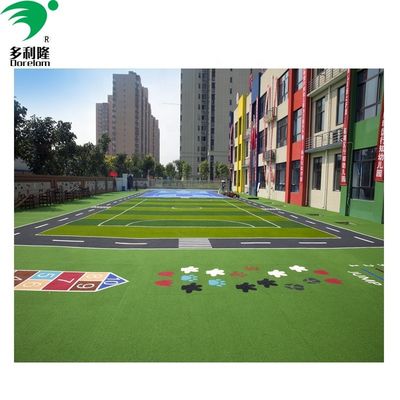 El uso de la hierba artificial certificada ROHS para el patio de juegos y el área de juegos de jardín de infantes 2020