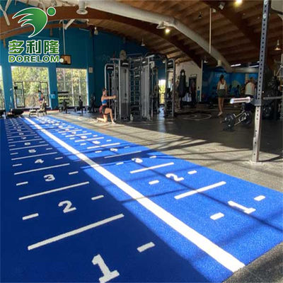 Dorelom multifunción hierba artificial de color gimnasio con logotipo de impresión