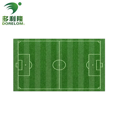Monofilamento PE Césped de campo de fútbol al aire libre en alta densidad con velocidad de costura de 16/10cm