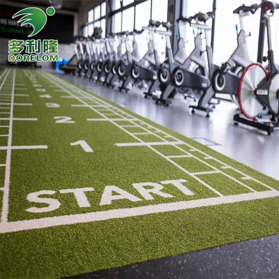 Dorelom multifunción hierba artificial de color gimnasio con logotipo de impresión