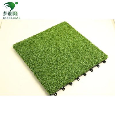 Plataformas de césped artificial con doble respaldo de PP NET PU para paisajes ecológicos y duraderos