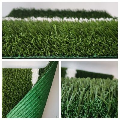 Tiles de césped artificial amarillo verde rojo para jardines de fútbol y pisos deportivos