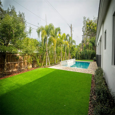 Altura de la pila 30 mm 12 m x 4 m Color verde exterior Césped sintético para jardín paisaje