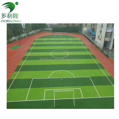 Mejorar su suelo deportivo con césped de campo de fútbol césped artificial 4 * 25m por rollo