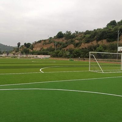 20 puntos/m Proporción de puntos 55 mm Césped artificial para el campo de fútbol Hierba sintética