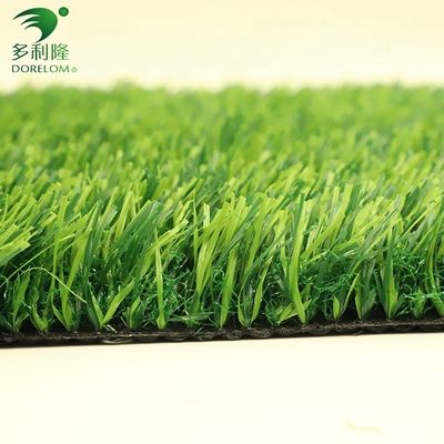 Alfombra de golf larga sintética falsa con alta densidad y fibra rizada de monofilamento de PE