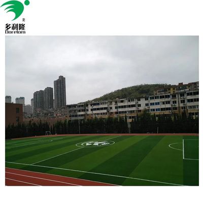 Certificación ISO14001 Césped artificial de 40 mm/50 mm/60 mm para el campo de fútbol Mejor opción