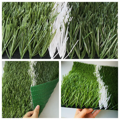 Certificación ISO14001 Césped artificial de 40 mm/50 mm/60 mm para el campo de fútbol Mejor opción