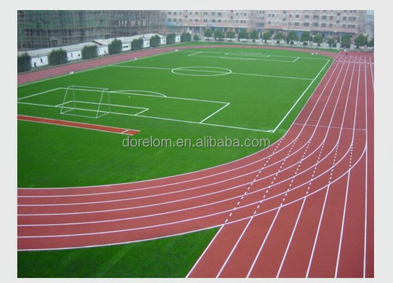 Césped artificial de mini cancha de fútbol con 50 mm de altura y respaldo SBR no tejido en 2021