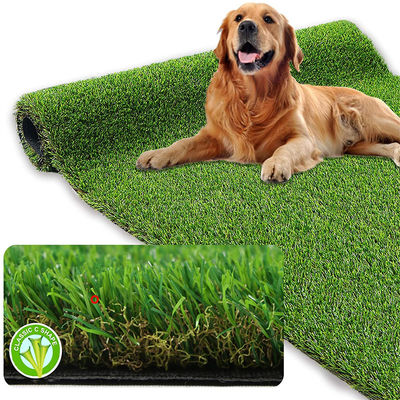 Césped artificial para fútbol de 3m de ancho 4G 25x25 4mx25m 6 por 4 15mm Dtex