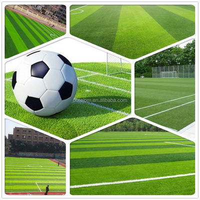 Césped sintético para el fútbol Césped artificial fácil de instalar