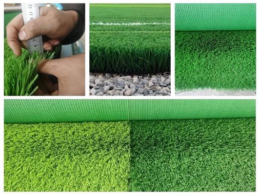Construcción duradera Césped sintético verde PE 12000 DTEX para campos de fútbol