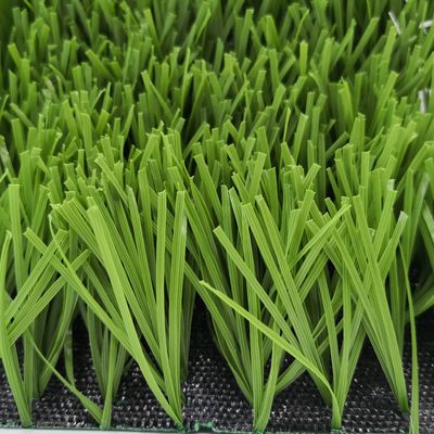 Campo de fútbol Forma W Bicolores Resistente a los rayos UV Monofilamento PE Césped artificial