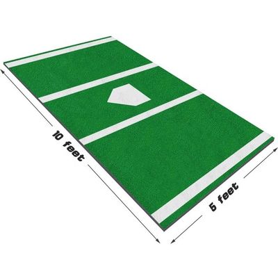 Alfombra de bateo de césped de alta densidad para entrenamiento de béisbol y softbol 42600-69300 puntos/m2