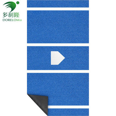 Baseball Batting Mat No resbaladizo Indoor/Outdoor Softball portátil Mat de golpear con plato de casa