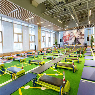 Gimnasio de ejercicios de césped artificial pisos deportivos para césped de fútbol por Dorelom Non Infill