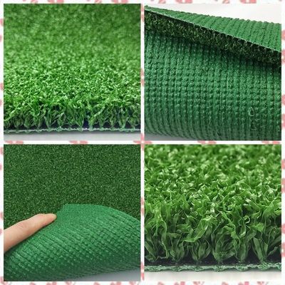 15 mm Alturas de pila Rollo de alfombra de césped sintético para el campo del estadio de fútbol
