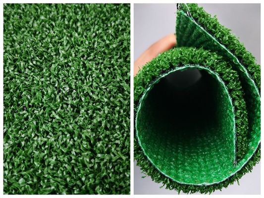 15 mm Alturas de pila Rollo de alfombra de césped sintético para el campo del estadio de fútbol