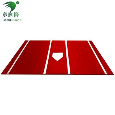 Green/Blue/Red Baseball Mat 12' x 6' Alturas de las pilas 15 mm Entrenamiento en interiores y exteriores