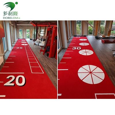 3/16&quot; Tamaño hierba artificial para gimnasio pisos de acondicionamiento físico Verde Rojo Negro Azul Blanco Rosa
