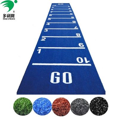 PP 52500 Césped de suelo de gimnasio de densidad para trineos de tracción y hierba artificial marcada con gimnasio