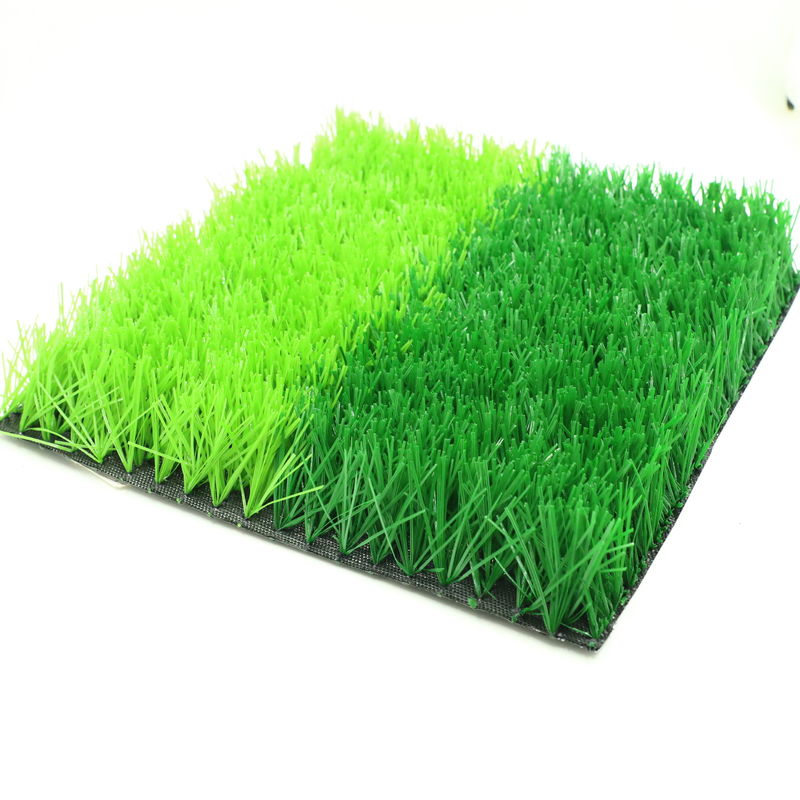 10500 puntos/m2 Densidad Césped sintético verde personalizado para el campo de fútbol
