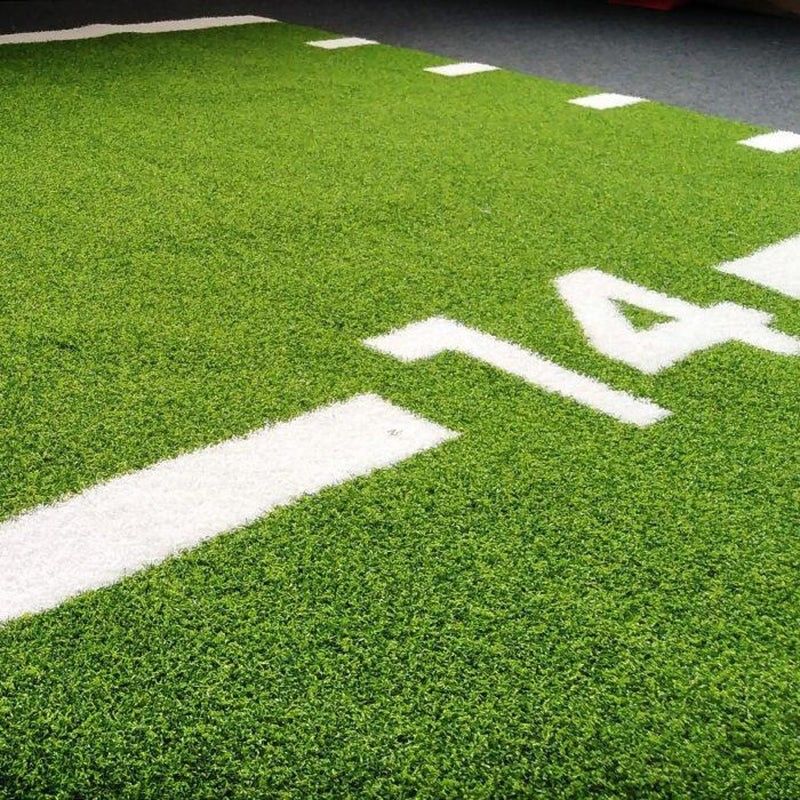 Alta densidad Logotipo personalizado Tamaño Accesorios de gimnasio PE Gimnasio Alfombra de suelo de hierba artificial para el deporte