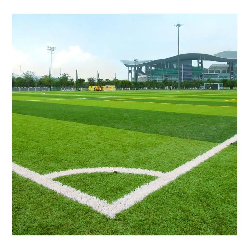 Alfombra de césped de césped artificial de 5/8 pulgadas para el fútbol y el campo de fútbol