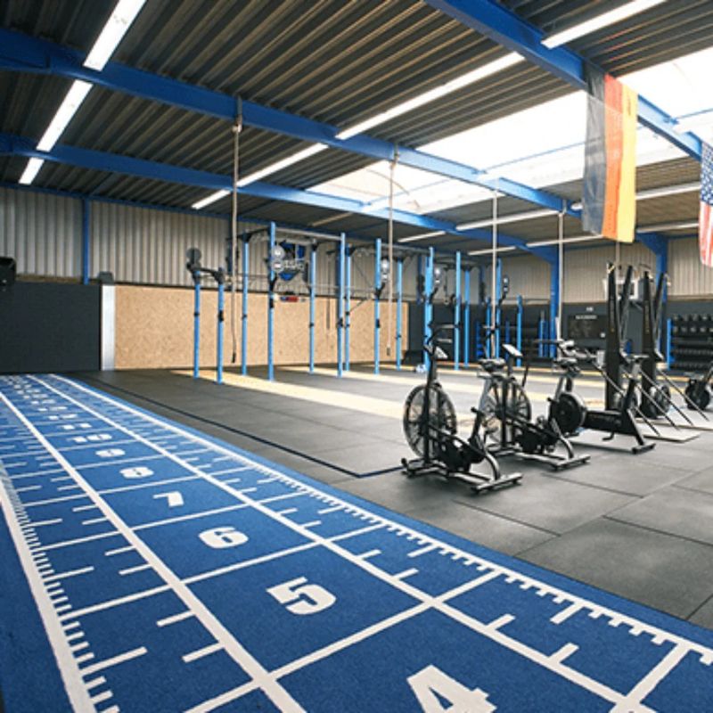 CE ISO9001 ISO14001 Certificado Dorelom Mat de césped de entrenamiento deportivo para pisos de fitness