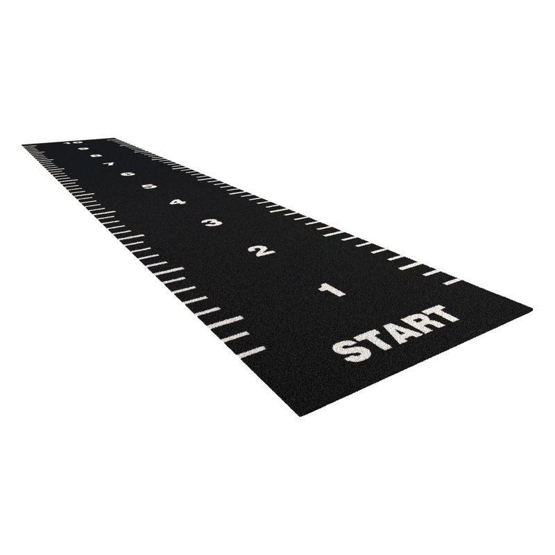 Pisos de trineo de gimnasio con césped artificial deportivo y logotipo personalizado