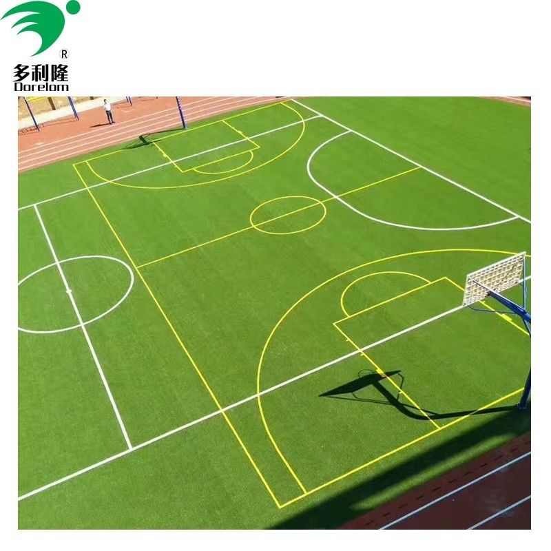 Césped de campo de fútbol probado por MSDS Césped artificial para fútbol profesional