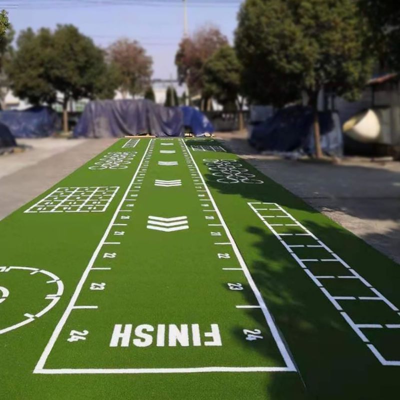 63000 puntos de sutura/m2 Densidad hierba artificial estera de césped deportivo para pisos de gimnasio