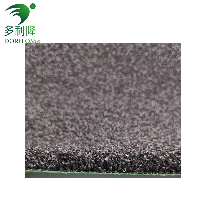 Césped sintético gris rojo azul verde para el campo de juego de tenis y gimnasio 13 mm de altura